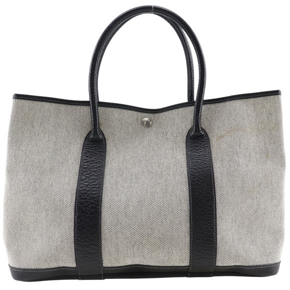Hermes Hermes Garden Party 36 PM Tote Bag Canvas Tote Bag in Good Condition